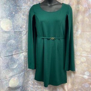 IMAN Global Chic | Plus Capelet Dress NWT